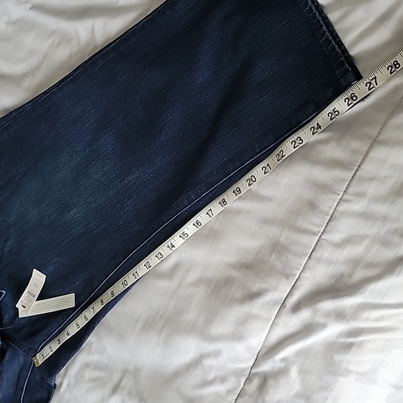 Talbots Jeans Flawless High Waist Modern Ankle Straight Leg 22W Stretch New - Picture 14 of 16